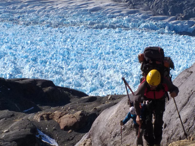 Le glacier Ohigins-1